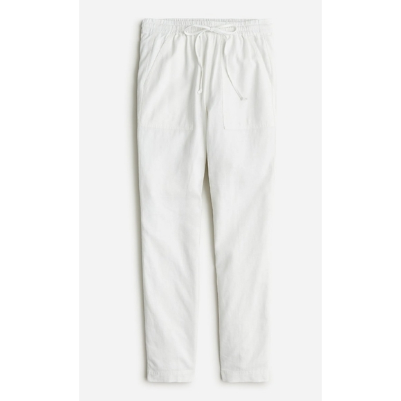 J Crew | Seaside Pant in Linen Blend - Picture 4 of 15
